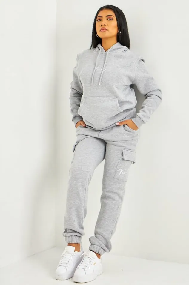 Women Pantalon De Jogging Gris Clair Poches Cargo Inscription Brentiny Grey Brentiny Paris Jogging Bottoms Women Pantalon De Jogging Gris Clair Poches Cargo Inscription Brentiny Grey Brentiny Paris Jogging Bottoms