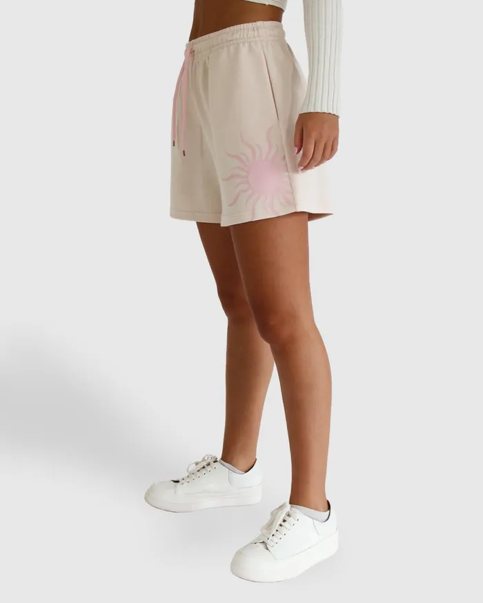 Women Pants and Skirts Belle and Bloom Turn To You Track Short 8211 Blush