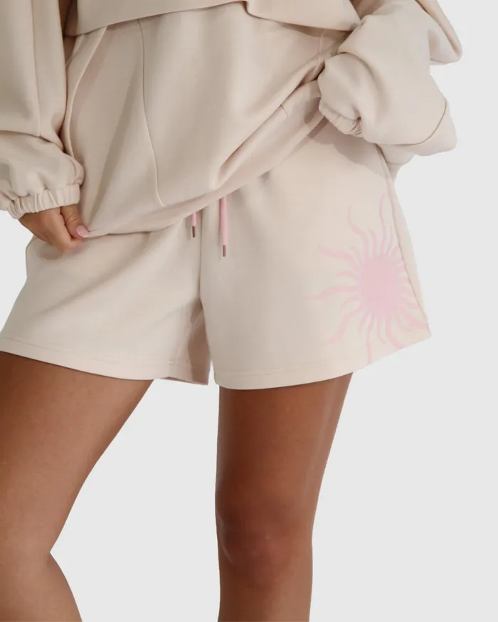 Women Pants and Skirts Belle and Bloom Turn To You Track Short 8211 Blush