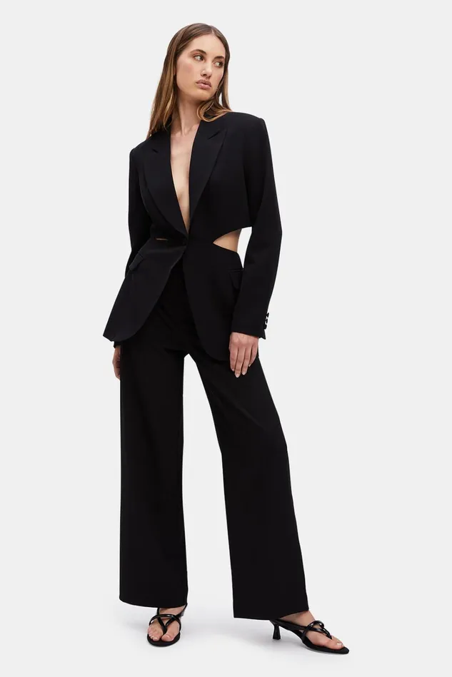 Women Pants Bardot Cassian Tailored Pant In Black Black