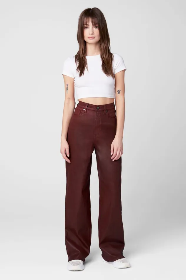Women Pants Blank Nyc Franklin In Coffee Talk Pant