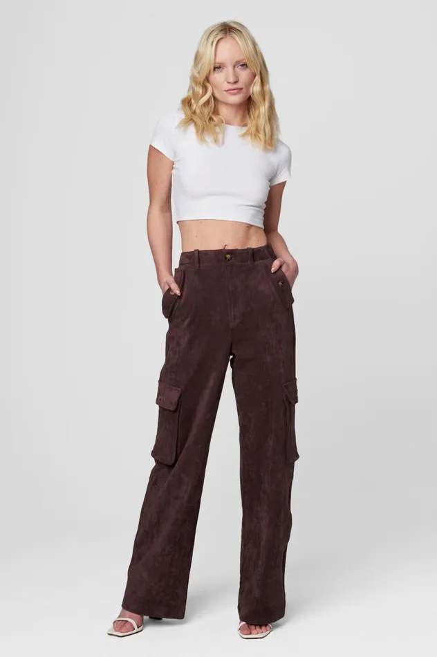 Women Pants Blank Nyc Franklin In Zinfandel Pant