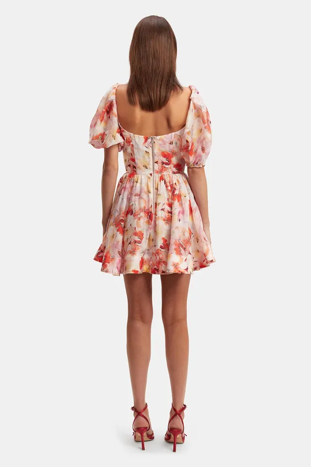 Women Party Dresses Bardot Kiah Corset Mini Dress In Paintly Floral Paintly Floral Women Party Dresses Bardot Kiah Corset Mini Dress In Paintly Floral Paintly Floral
