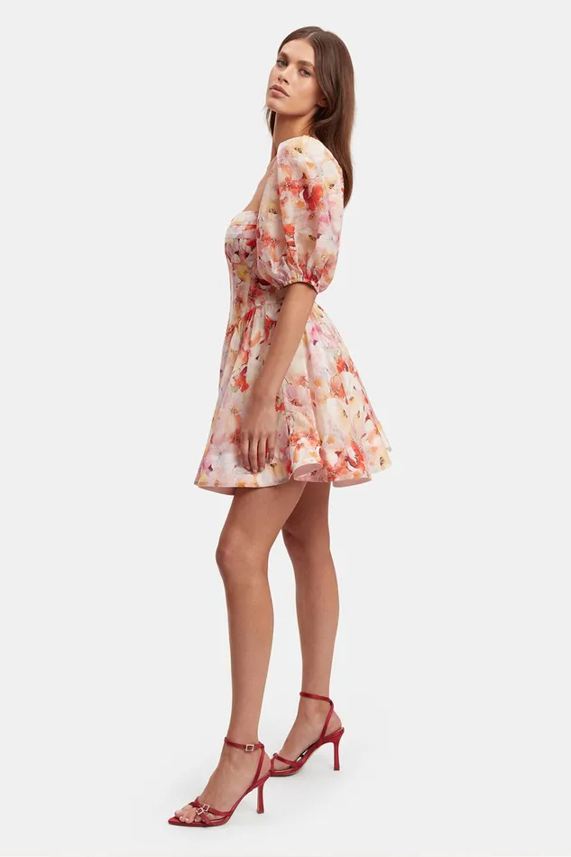 Women Party Dresses Bardot Kiah Corset Mini Dress In Paintly Floral Paintly Floral Women Party Dresses Bardot Kiah Corset Mini Dress In Paintly Floral Paintly Floral