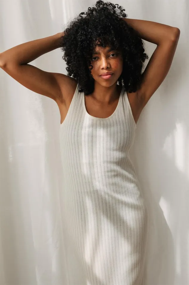 Women Pellinki 8211 Ecru TWOTHIRDS Dresses