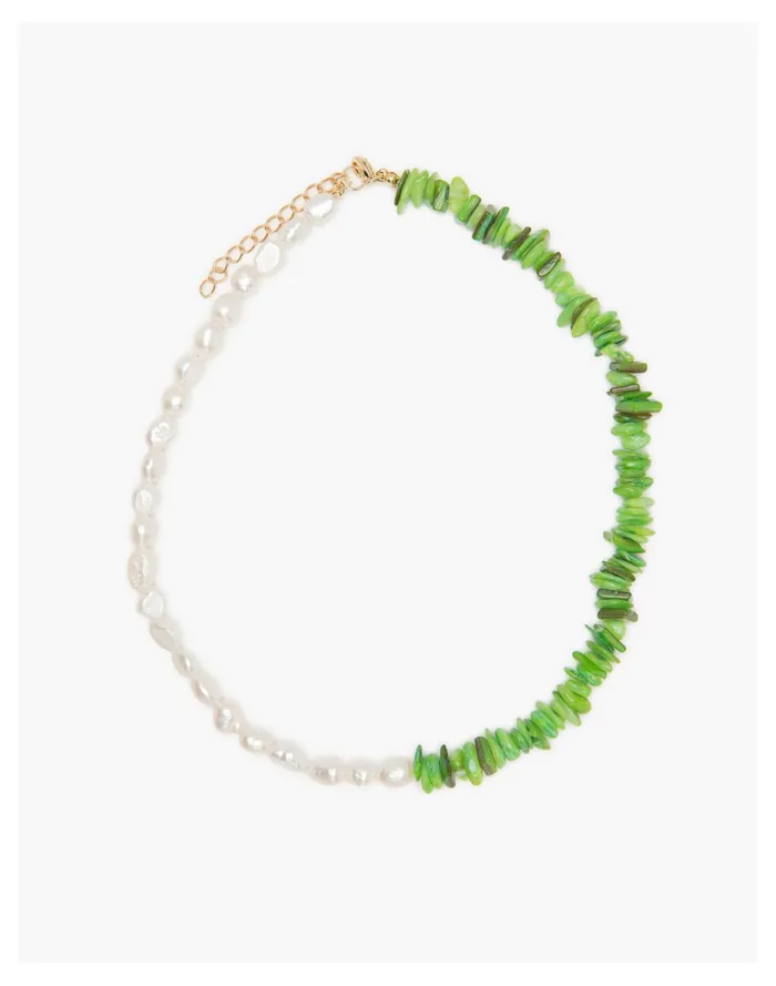 Women Petit Moments Zion Necklace Green Madewell Necklaces