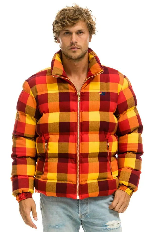 Women PLAID TRAVELER JACKET 8211 SURFY PLAID Aviator Nation