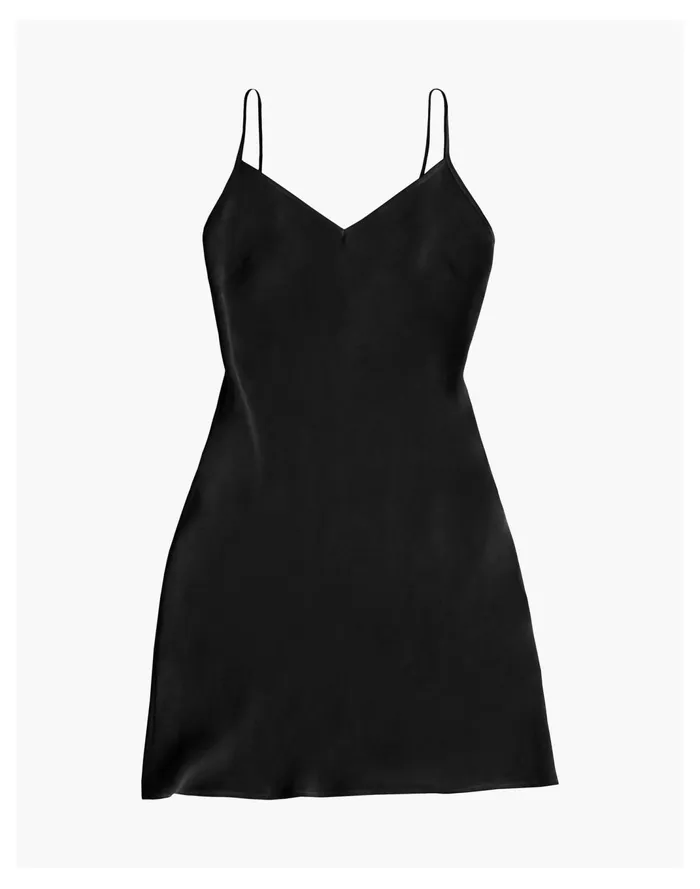 Women PROCLAIM Slip Dress Black Madewell Pajamas Women PROCLAIM Slip Dress Black Madewell Pajamas