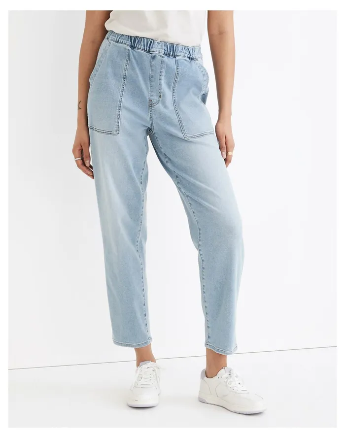 Women Pull On Relaxed Jeans In Bellview Wash Bellview Wash Madewell Pants Women Pull On Relaxed Jeans In Bellview Wash Bellview Wash Madewell Pants
