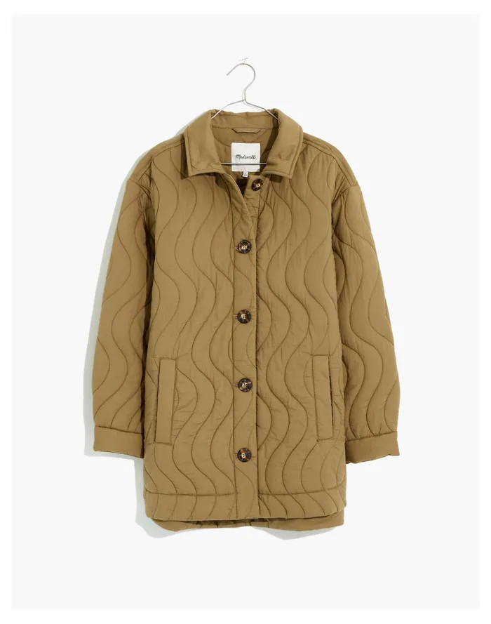 Women Quilted Belrose Shirt Jacket Distant Surplus Madewell Jackets Women Quilted Belrose Shirt Jacket Distant Surplus Madewell Jackets