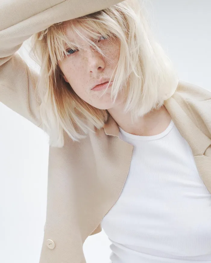 Women Rag and Bone Blazers and Vests Joy Merino Wool Blazer Ivory Women Rag and Bone Blazers and Vests Joy Merino Wool Blazer Ivory