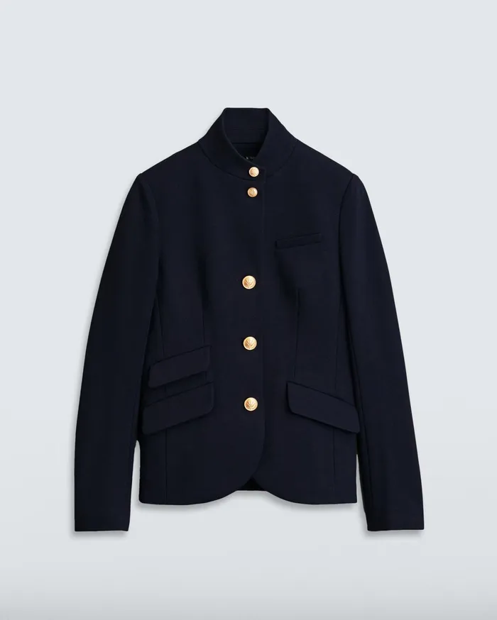 Women Rag and Bone Blazers and Vests Slade Ponte Blazer Salute Women Rag and Bone Blazers and Vests Slade Ponte Blazer Salute