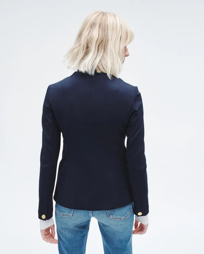 Women Rag and Bone Blazers and Vests Slade Ponte Blazer Salute Women Rag and Bone Blazers and Vests Slade Ponte Blazer Salute