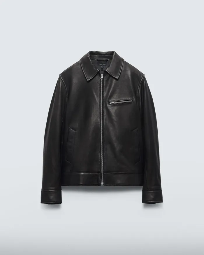 Women Rag and Bone Coats and Jackets Manon Leather Jacket Black Women Rag and Bone Coats and Jackets Manon Leather Jacket Black