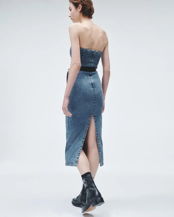 Women Rag and Bone Dresses and Skirts Jasmine Denim Dress Elle Women Rag and Bone Dresses and Skirts Jasmine Denim Dress Elle