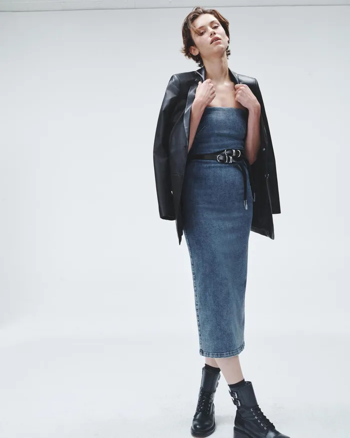Women Rag and Bone Dresses and Skirts Jasmine Denim Dress Elle Women Rag and Bone Dresses and Skirts Jasmine Denim Dress Elle