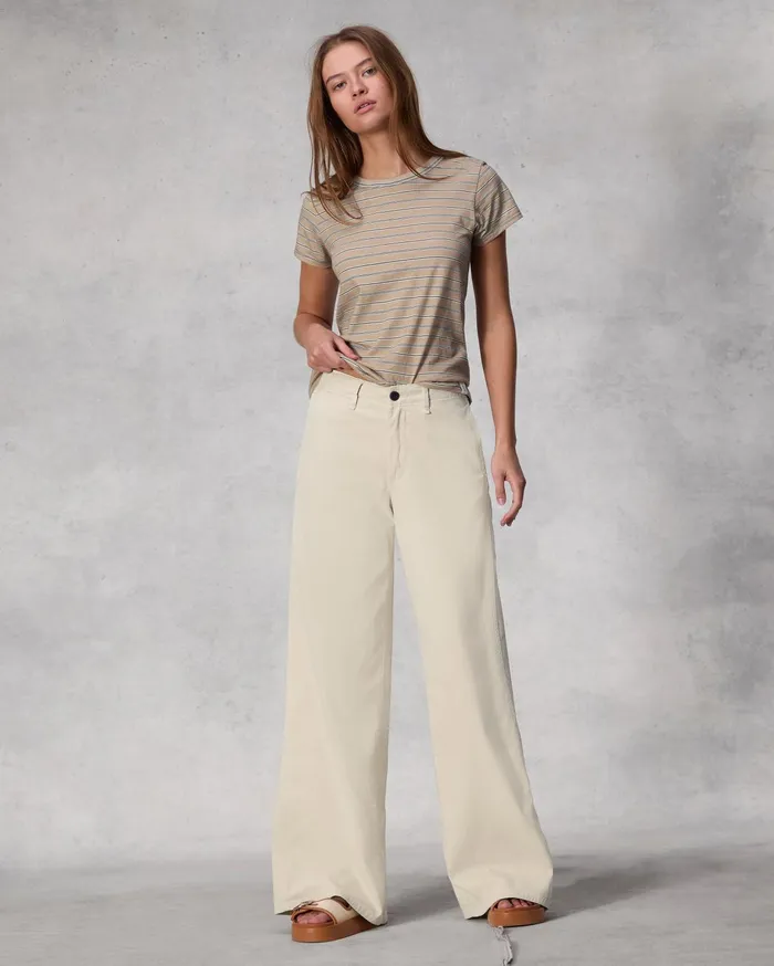 Women Rag and Bone Pants Sofie Wide Turtledove