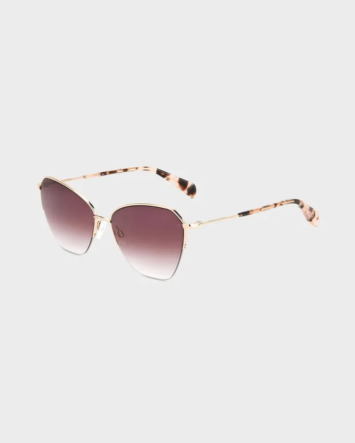 Women Rag and Bone Sunglasses Red Gold Avery Sunglasses Rag and Bone Red Gold Avery Sunglasses
