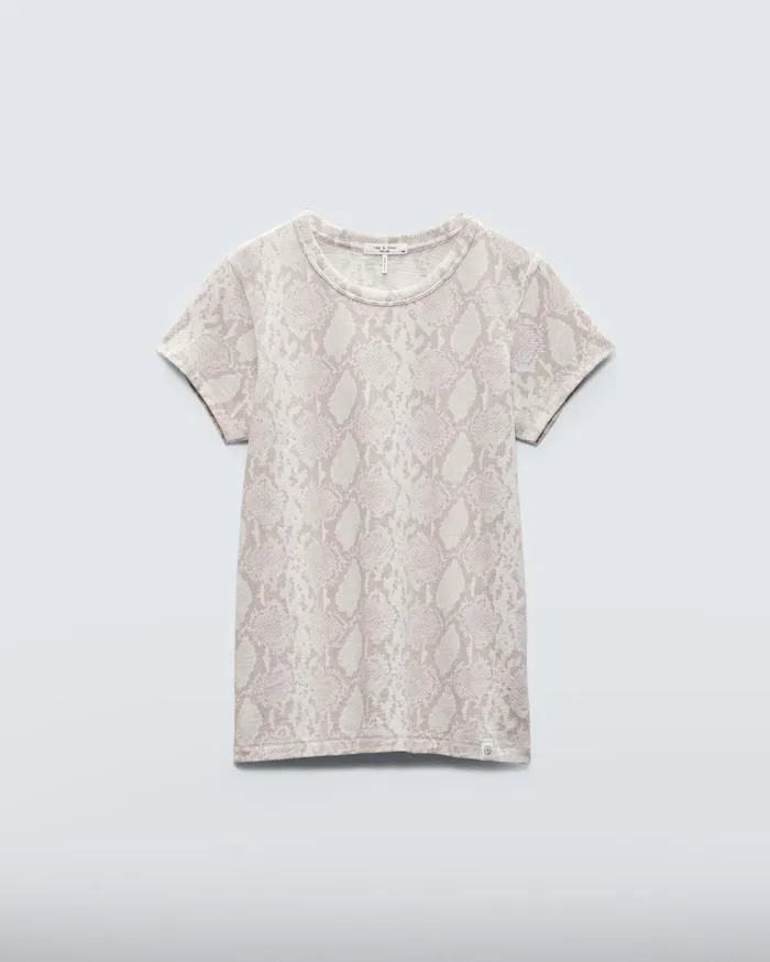 Women Rag and Bone TShirts Allover Snake Tee Snake Print Women Rag and Bone TShirts Allover Snake Tee Snake Print