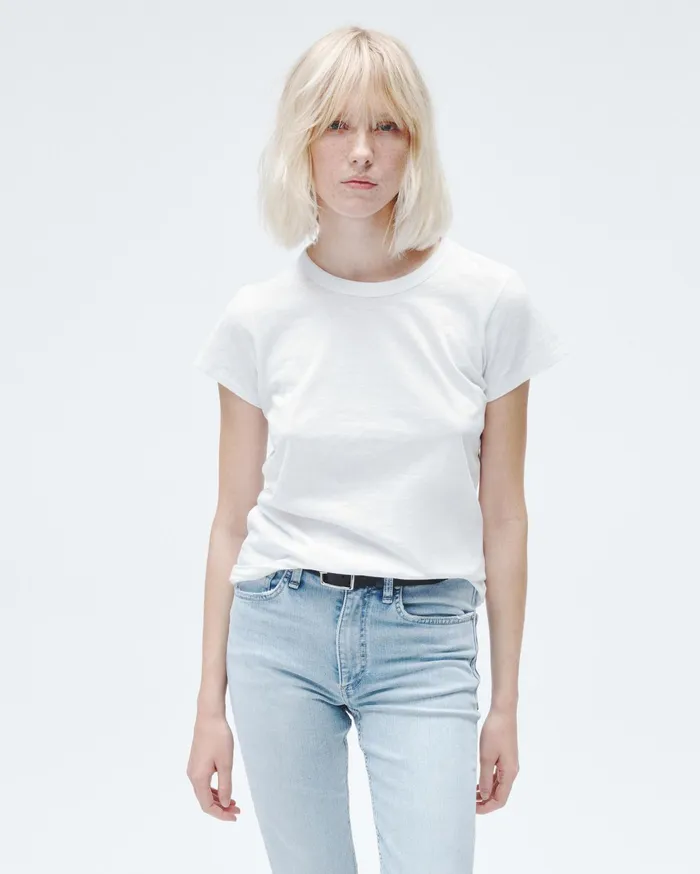 Women Rag and Bone TShirts The Slub Short Sleeve Tee For Women Rag and Bone The Slub Short Sleeve Tee For Women