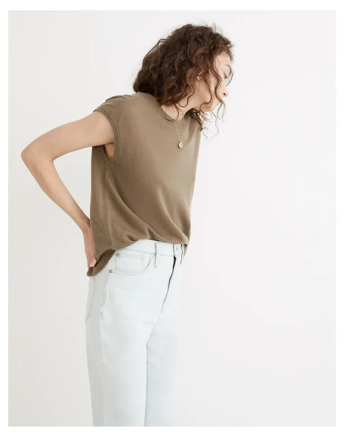 Women Responsible Weightless Cashmere Sweater Tank Distant Surplus Madewell Sweaters Women Responsible Weightless Cashmere Sweater Tank Distant Surplus Madewell Sweaters