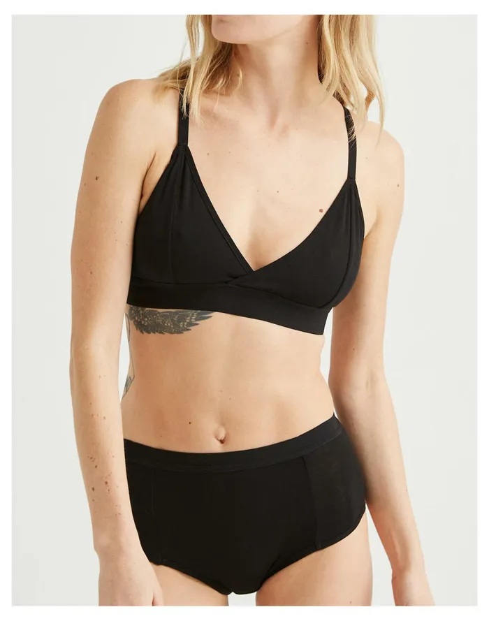 Women Richer Poorer High Waist Briefs Black Madewell Pajamas