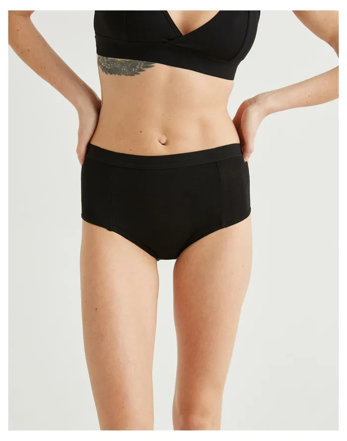 Women Richer Poorer High Waist Briefs Black Madewell Pajamas Women Richer Poorer High Waist Briefs Black Madewell Pajamas