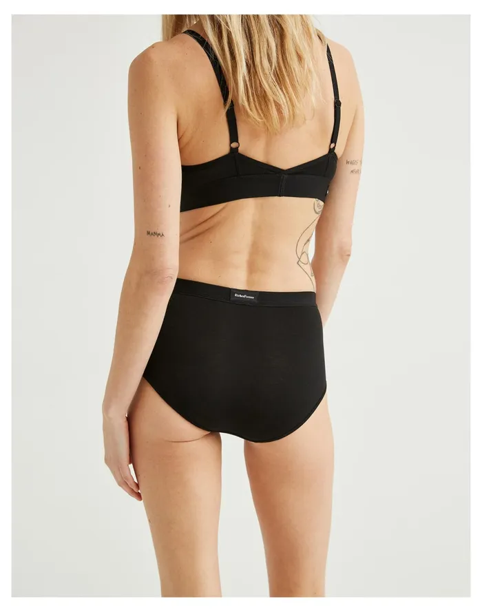Women Richer Poorer High Waist Briefs Black Madewell Pajamas Women Richer Poorer High Waist Briefs Black Madewell Pajamas