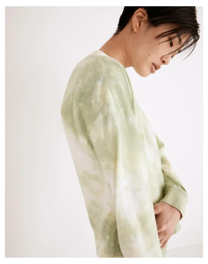Women Richer Poorer Long Sleeve Relaxed Tee Green Storm Madewell Sweatshirts and Sweatpants Women Richer Poorer Long Sleeve Relaxed Tee Green Storm Madewell Sweatshirts and Sweatpants