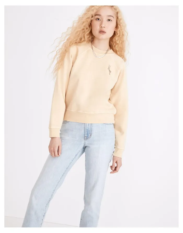 Women Rivet and Thread Tigers Graphic Easy Sweatshirt French Vanilla Madewell Sweatshirts and Sweatpants Women Rivet and Thread Tigers Graphic Easy Sweatshirt French Vanilla Madewell Sweatshirts and Sweatpants