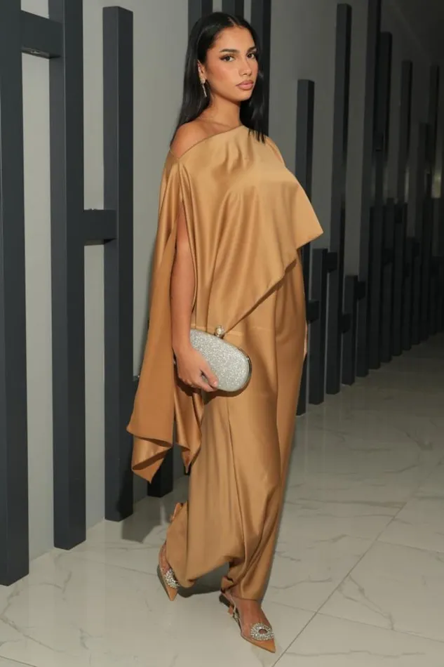 Women Robe 2 Pices Bustier Poncho Satin Camel Camel Brentiny Paris Short Dresses Women Robe 2 Pices Bustier Poncho Satin Camel Camel Brentiny Paris Short Dresses