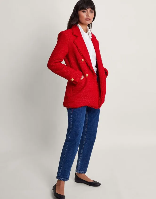 Women Rubi Tweed Jacket Red Monsoon Jackets