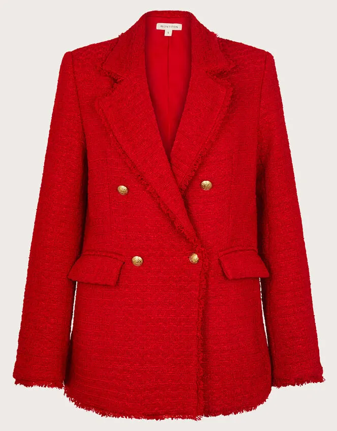 Women Rubi Tweed Jacket Red Monsoon Jackets