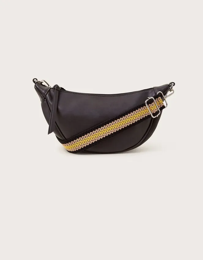 Women Scoop CrossBody Bag Black Monsoon Bags and Purses