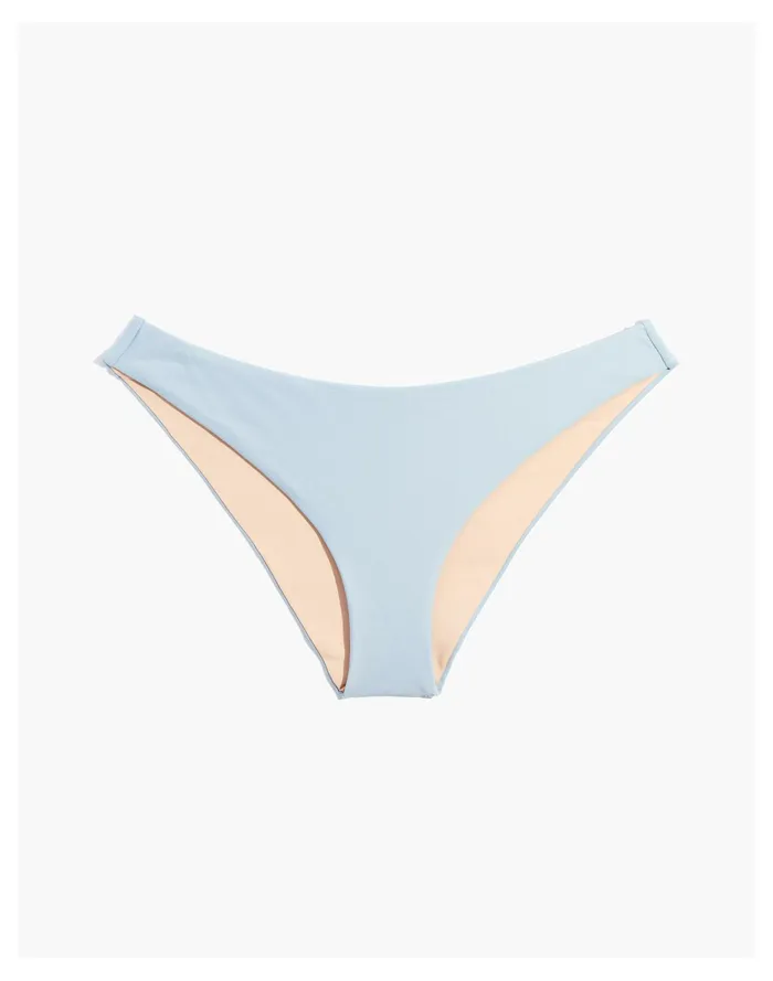 Women Second Wave Classic Cheeky Bikini Bottom Dusty Pool Madewell Swim Women Second Wave Classic Cheeky Bikini Bottom Dusty Pool Madewell Swim