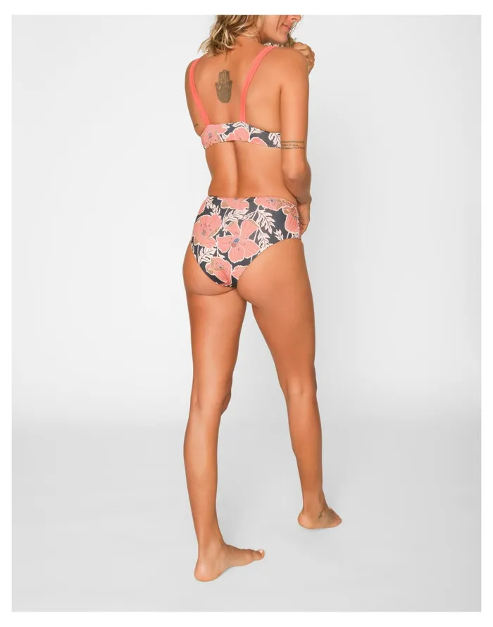 Women Seea Brasilia Reversible Bikini Top Pink Multi Madewell Swim