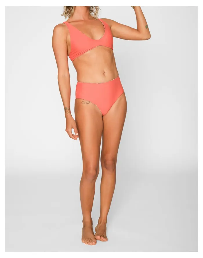 Women Seea Brasilia Reversible Bikini Top Pink Multi Madewell Swim Women Seea Brasilia Reversible Bikini Top Pink Multi Madewell Swim