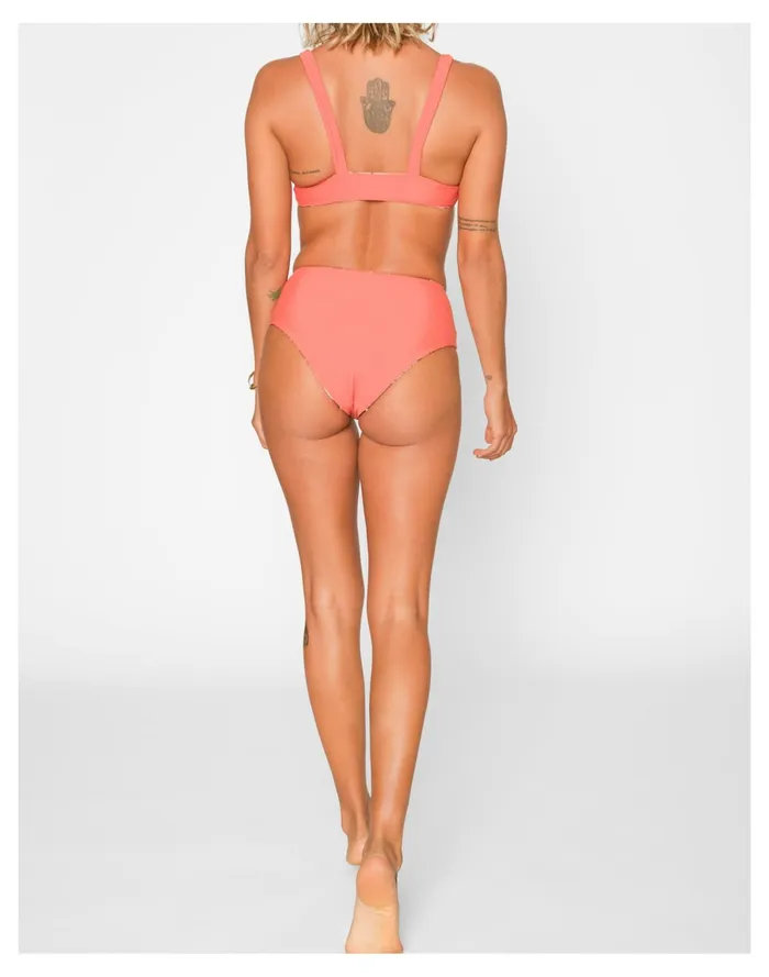 Women Seea Brasilia Reversible Bikini Top Pink Multi Madewell Swim Women Seea Brasilia Reversible Bikini Top Pink Multi Madewell Swim