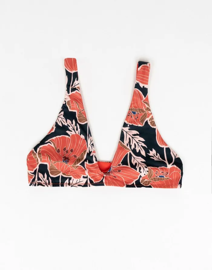 Women Seea Brasilia Reversible Bikini Top Pink Multi Madewell Swim Women Seea Brasilia Reversible Bikini Top Pink Multi Madewell Swim