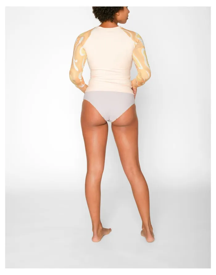 Women Seea Doheny Long Sleeve Rash Guard Yellow Multi Madewell Swim Women Seea Doheny Long Sleeve Rash Guard Yellow Multi Madewell Swim