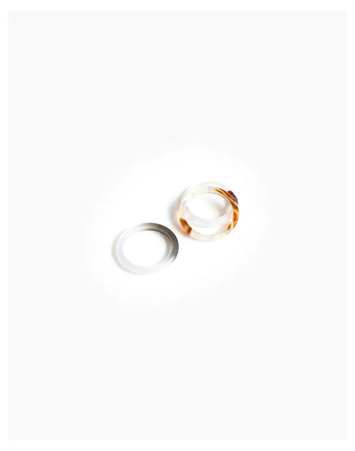 Women Seree Playground Skinny Jade Stacking Rings Multi Madewell Rings