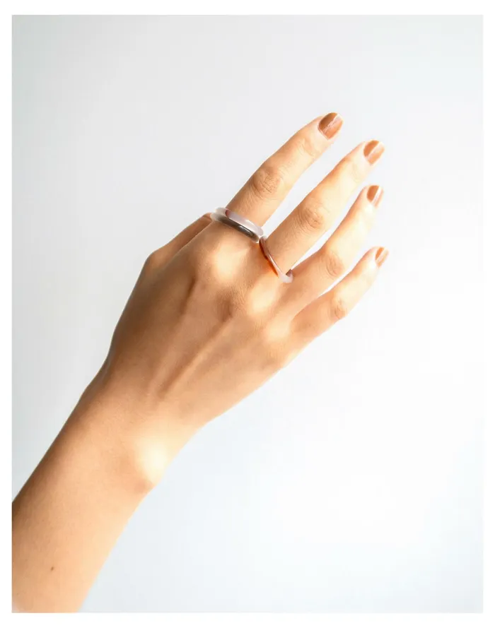 Women Seree Playground Skinny Jade Stacking Rings Multi Madewell Rings Women Seree Playground Skinny Jade Stacking Rings Multi Madewell Rings