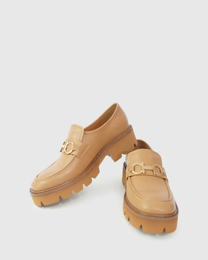 Women Shoes Belle and Bloom Wishing Well Loafer 8211 Camel
