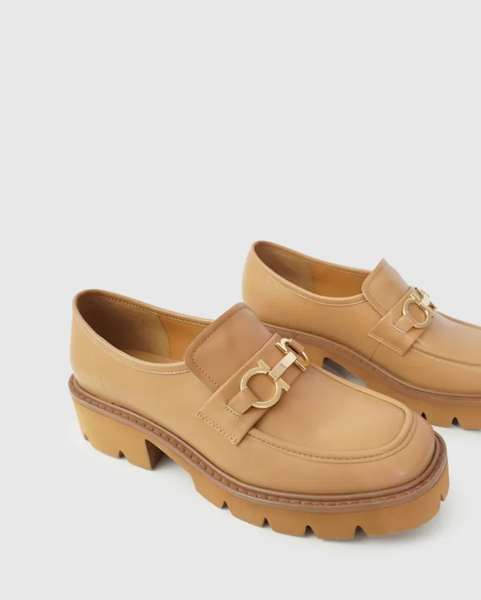 Women Shoes Belle and Bloom Wishing Well Loafer 8211 Camel