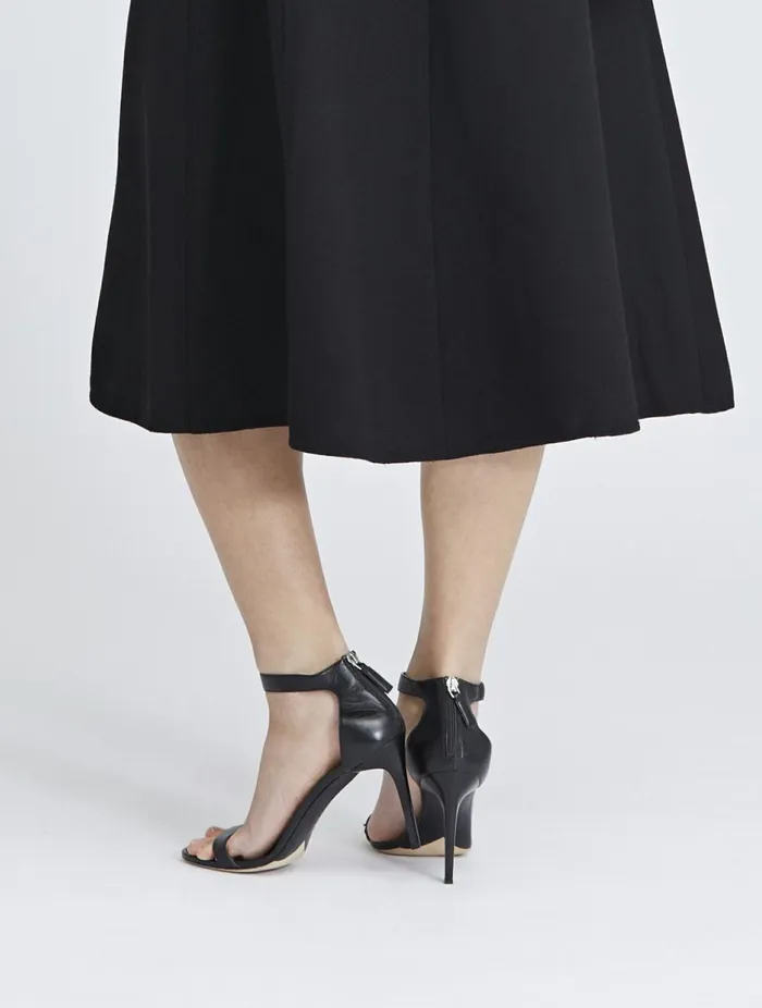 Women Shoes Oscar De La Renta Black Leather Ange Sandals Black Women Shoes Oscar De La Renta Black Leather Ange Sandals Black