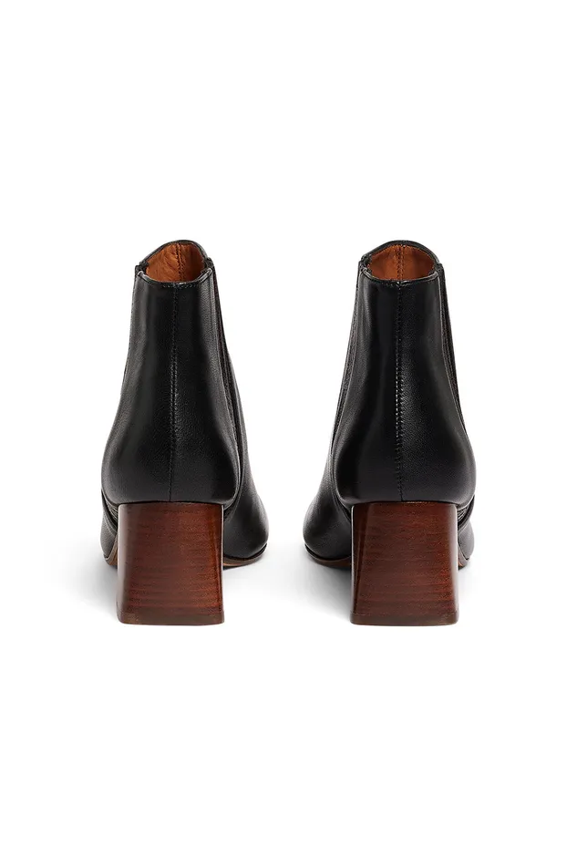 Women Shoes Paloula Noir Bottines Cuir Nappa Noir Des Petits Hauts Shoes and Socks