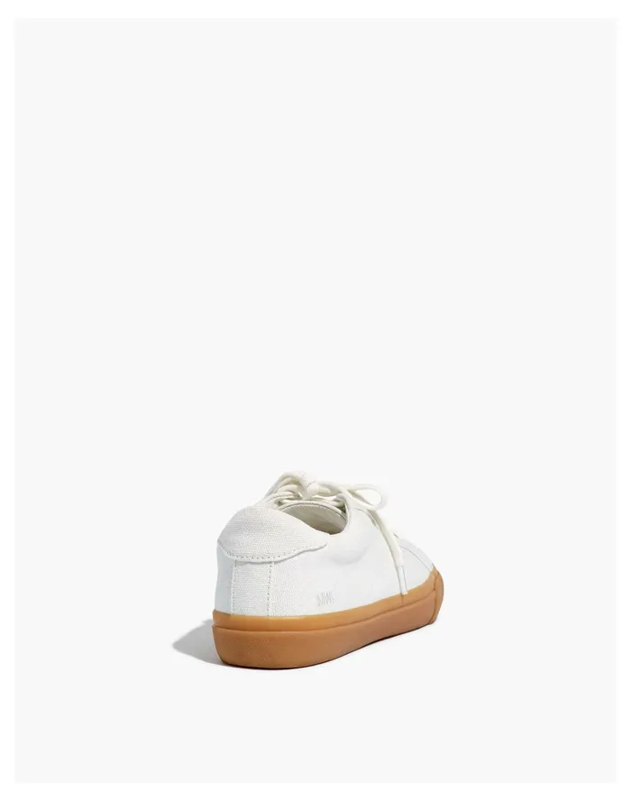 Women Sidewalk Low Top Sneakers In Monochrome Canvas Pale Parchment Madewell Sneakers Women Sidewalk Low Top Sneakers In Monochrome Canvas Pale Parchment Madewell Sneakers