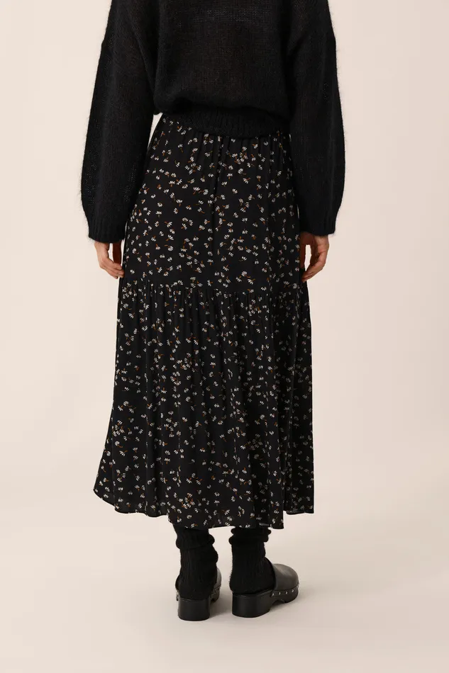 Women Skirt Valana Flit Jupe Viscose Multicolore Des Petits Hauts Dresses and Skirts