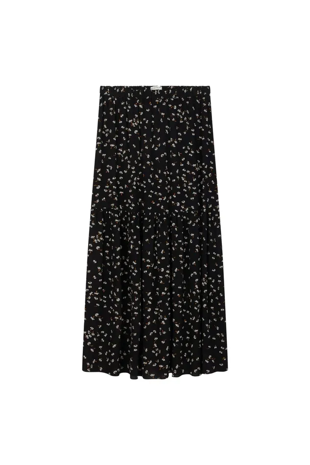 Women Skirt Valana Flit Jupe Viscose Multicolore Des Petits Hauts Dresses and Skirts