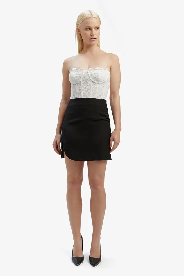 Women Skirts Bardot Rome Mini Skirt In Black Black